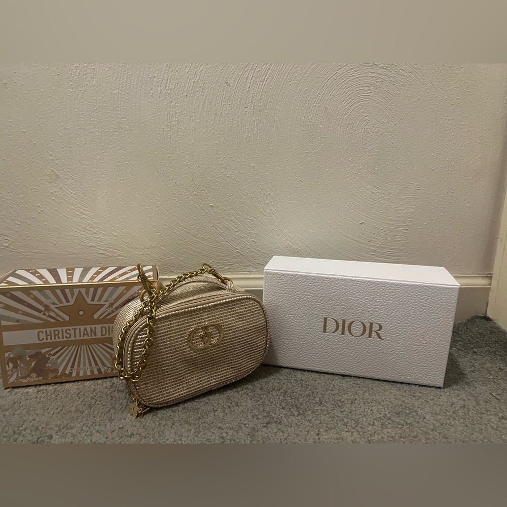 Dior Gold Mini Bag